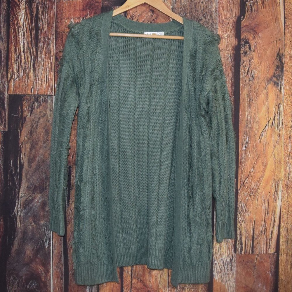 CLOSET SPACE Women's Sz XS Light Sage Soft Sweater Cardigan - LIKE NEW